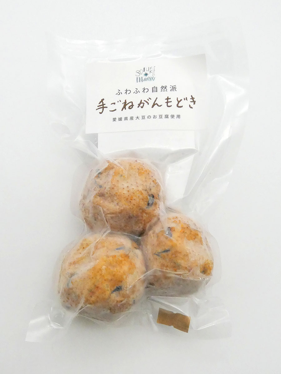 ふわふわ自然派手ごねがんもどき