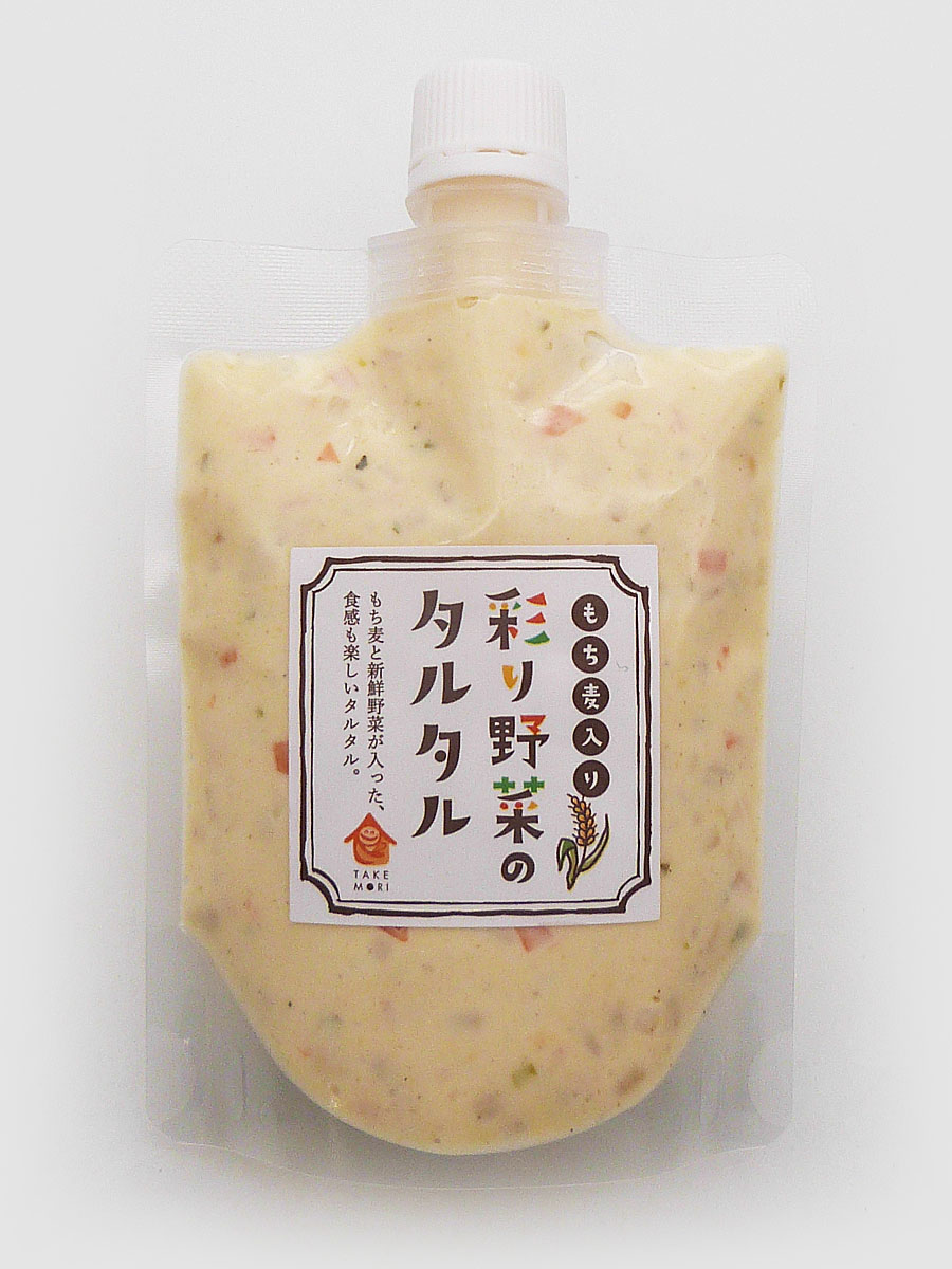 もち麦入り 彩り野菜のタルタル（スパウト付）