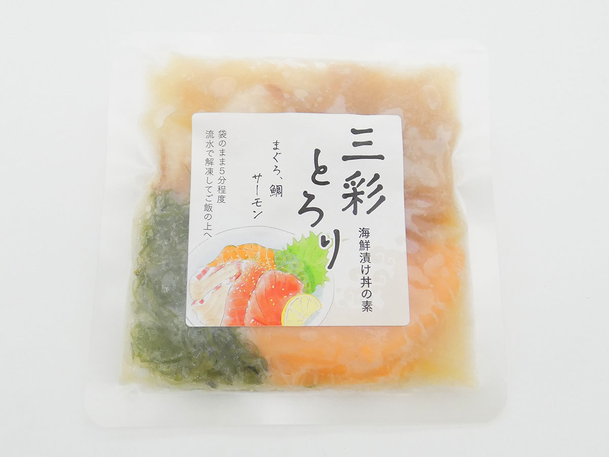 三彩とろり（海鮮漬け丼の素）
