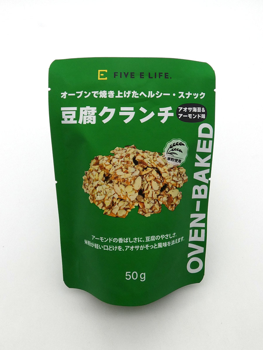 豆腐クランチ アオサ海苔＆アーモンド味