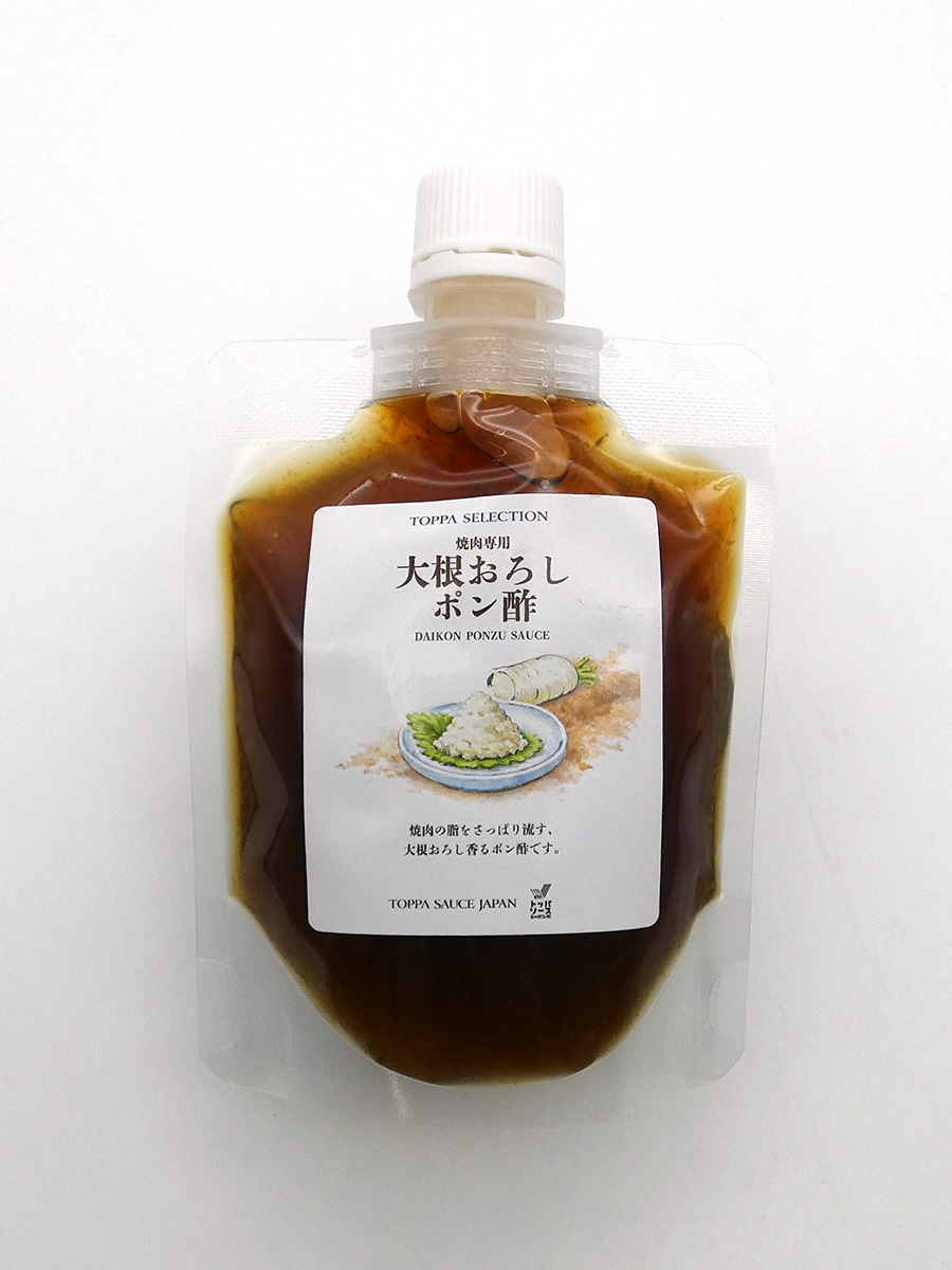 TOPPA SELECTION 焼肉専用 大根おろしポン酢（スパウト付）