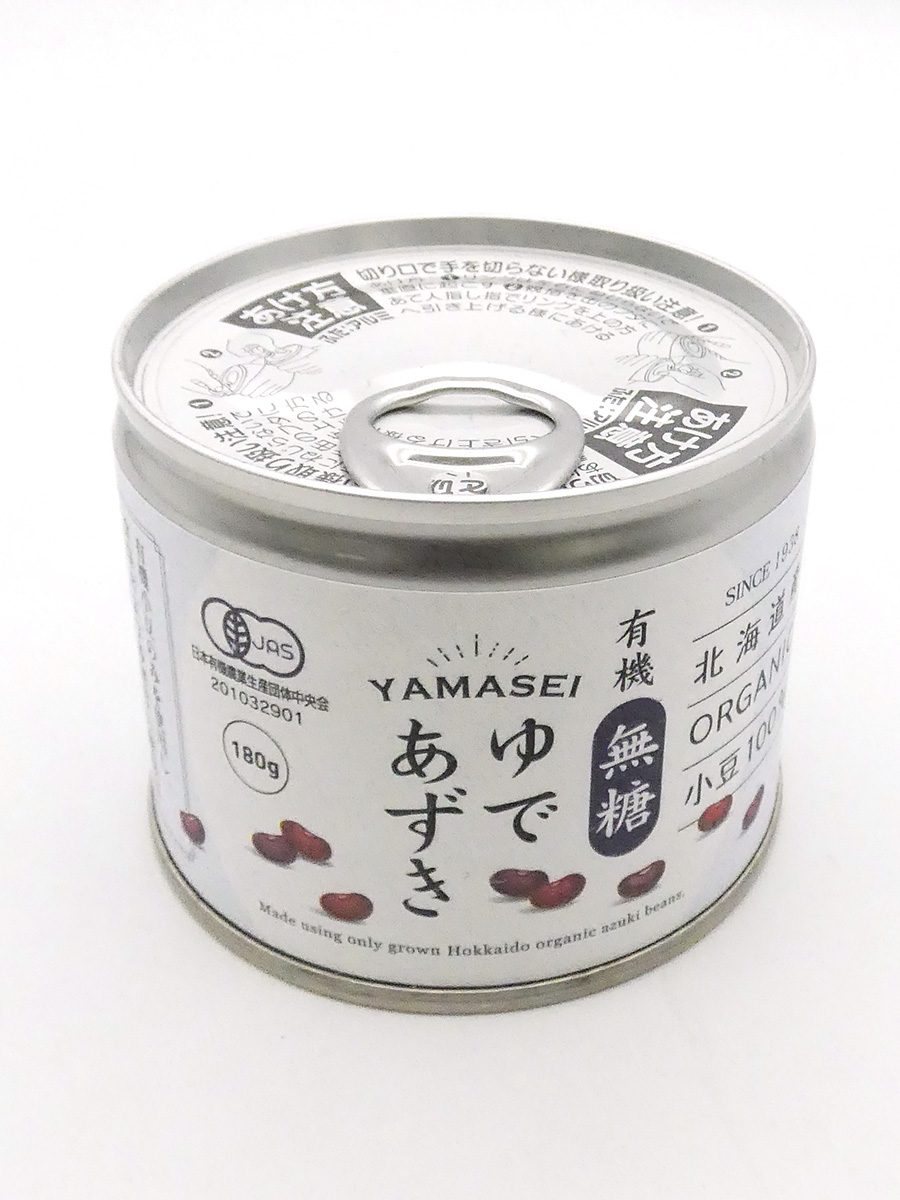 有機無糖 ゆであずき（北海道産有機栽培小豆使用）