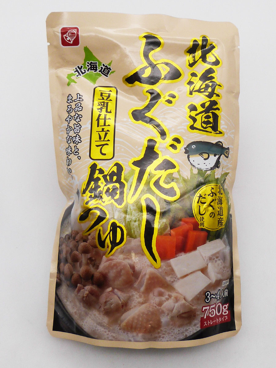 北海道 ふぐだし鍋つゆ 豆乳仕立て（ｽﾄﾚｰﾄﾀｲﾌﾟ）